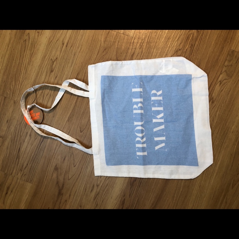Trouble Maker tote bag